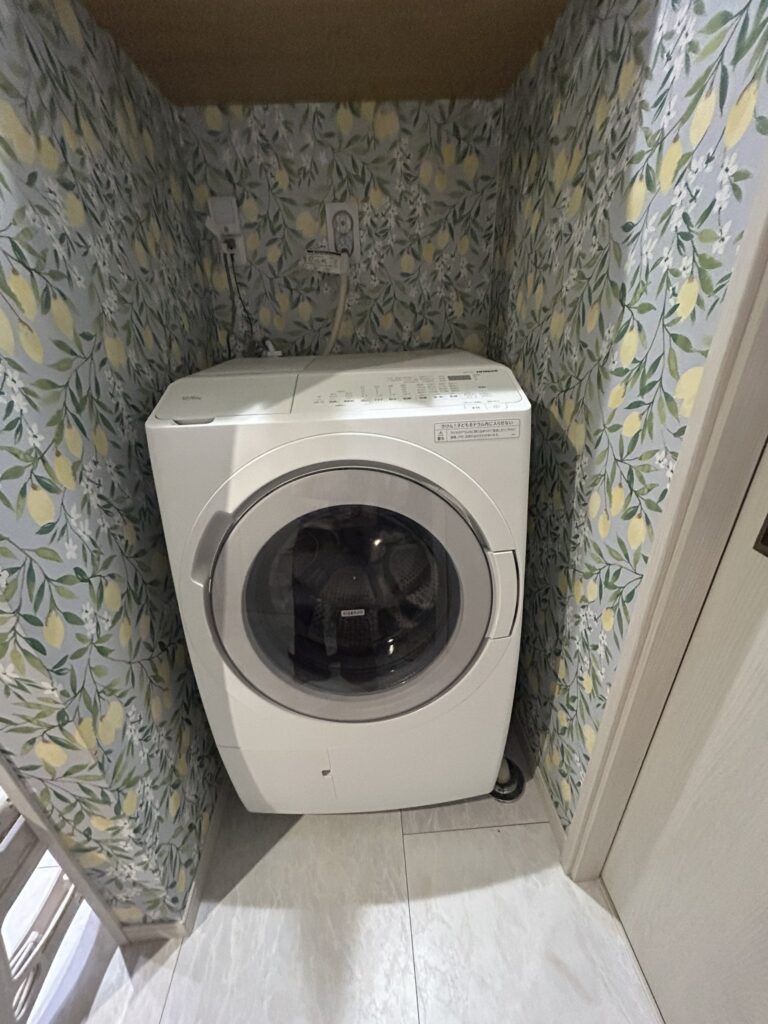 ドラム式洗濯乾燥機スペース